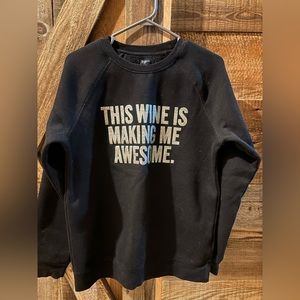 Brunette label size s/m sweatshirt